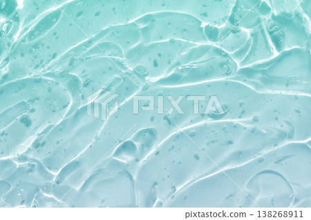 water gel wave green texture background water gel wave green texture background 138268911