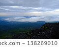 Volcanic Highlands Above Cloud Sea Panorama 138269010
