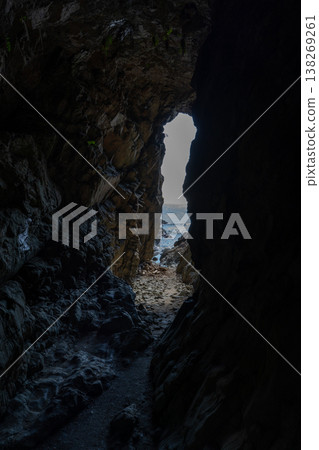 The rising dragon of Ryugu at Udo Shrine (Hyuga City) 138269261