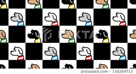 dog seamless pattern striped tee shirt puppy vector pet breed cartoon checked tile background gift wrapping paper repeat wallpaper doodle illustration isolated design dog seamless pattern striped tee shirt puppy vector pet breed cartoon checked tile background gift wrapping paper repeat wallpaper doodle illustration isolated design 138269713