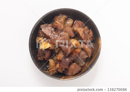 Boiled beef stew 138270086