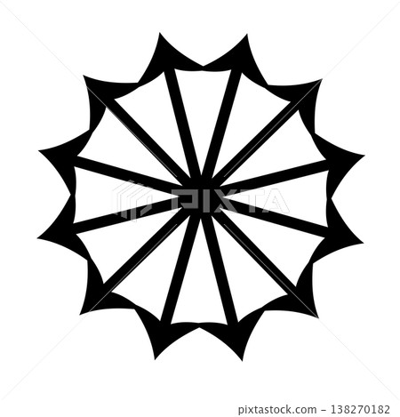 Kaleidoscope Arrow Kaleidoscope Arrow 138270182