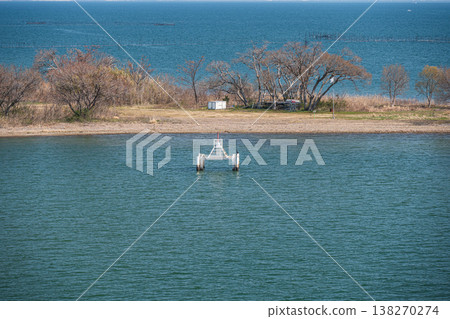 琵琶湖景色，從琵琶湖橋上眺望，滋賀縣大津市片多町。 138270274