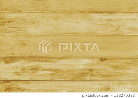 Yellow colored painted wooden board, horizontal planks texture, rustic wall surface, background Yellow colored painted wooden board, horizontal planks texture, rustic wall surface, background 138270358