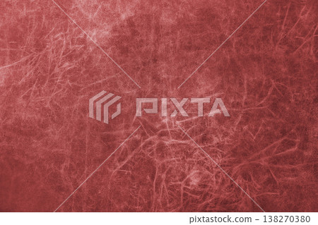 Matte red genuine leather, leatherette with soft grain and subtle fibers texture background Matte red genuine leather, leatherette with soft grain and subtle fibers texture background 138270380