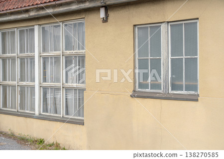 old apartment window 138270585