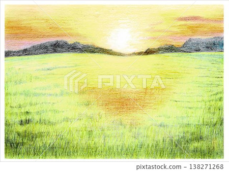 Grassland illustration, background 2 Grassland illustration, background 2 138271268