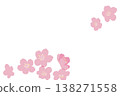 Simple cherry blossom illustration 138271558