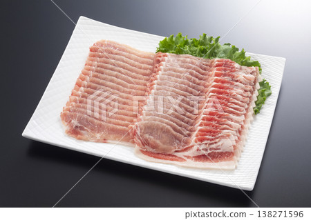Pork for shabu-shabu Pork for shabu-shabu 138271596