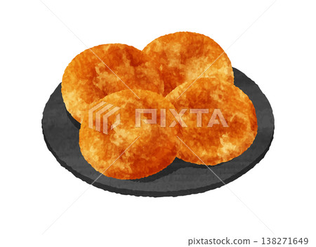Soy rice cracker Soy rice cracker 138271649