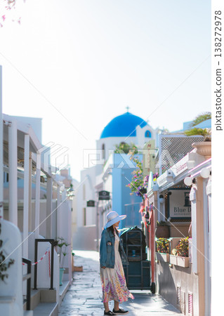 A vacation in Santorini A vacation in Santorini 138272978