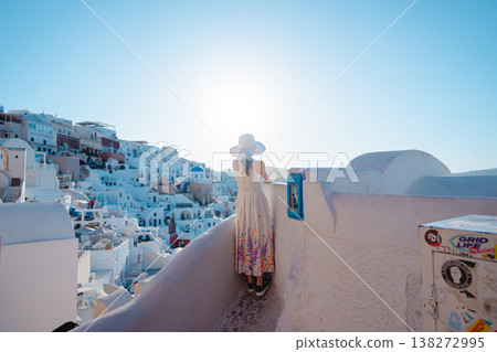 A vacation in Santorini A vacation in Santorini 138272995