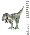 Tyrannosaurus Rex illustration 138273171