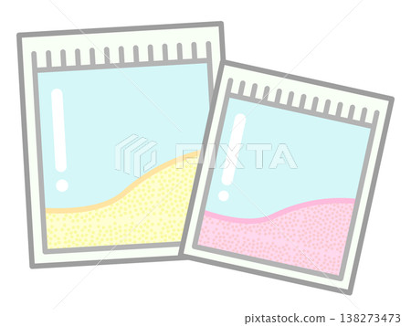 Illustration material for powdered medicine 3 138273473