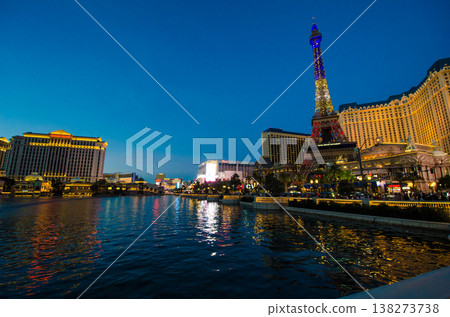 拉斯維加斯夜視圖 138273738