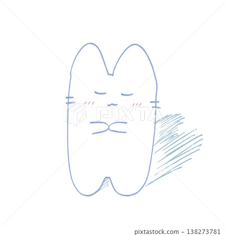害羞的貓 138273781