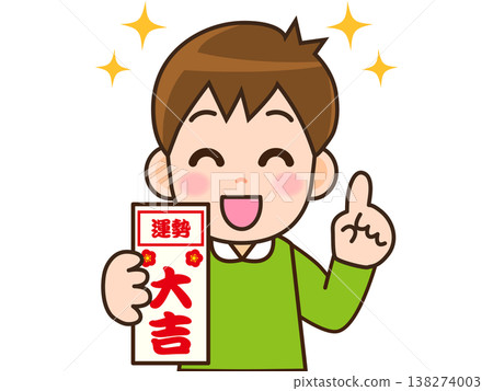 圖:一名男子正在抽取算命紙條 圖:一名男子正在抽取算命紙條 138274003