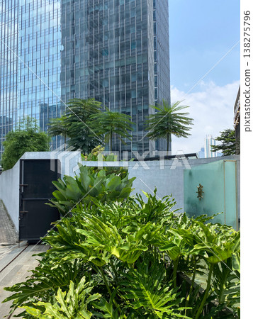 modern buildings under construction modern buildings under construction 138275796