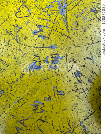 old paint on the old metal surface old paint on the old metal surface 138275889