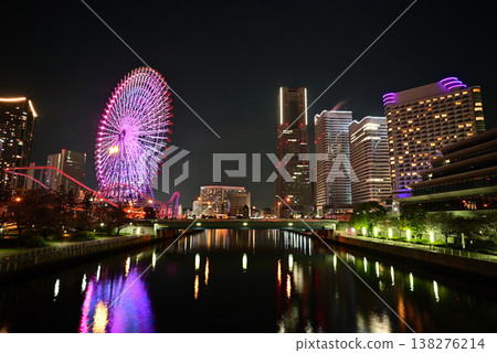 橫濱港未來夜景3 橫濱港未來夜景3 138276214