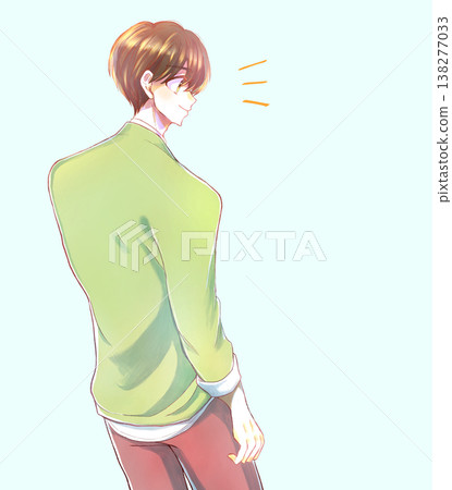 男人注意到這一點,笑了。 男人注意到這一點,笑了。 138277033