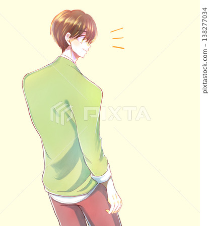 男人注意到這一點,笑了。 男人注意到這一點,笑了。 138277034