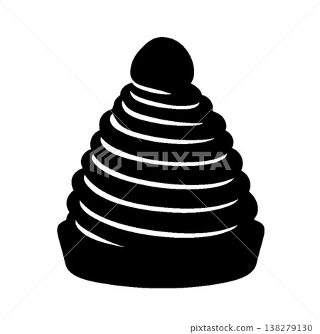 The beautiful silhouette of Montblanc The beautiful silhouette of Montblanc 138279130