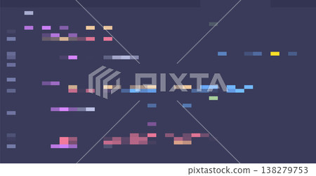 Java Programming Code. Coding Syntax Abstract Colorful Illustration Java Programming Code. Coding Syntax Abstract Colorful Illustration 138279753