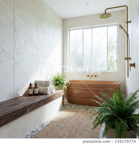 簡約永續的浴室設計 138279774