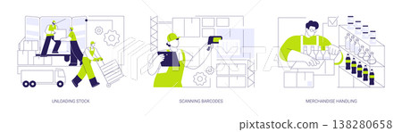 Stock management isolated cartoon vector illustrations se Stock management isolated cartoon vector illustrations se 138280658