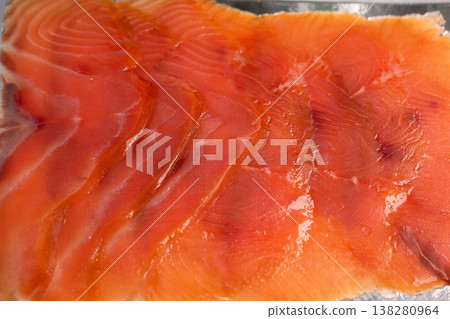 Fresh Salmon Slices for Healthy Gourmet Dish Fresh Salmon Slices for Healthy Gourmet Dish 138280964