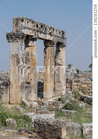 Remarkable Ancient Columns Stand in Pamukkale, Revealing the Rich History of This UNESCO World Heritage Site in Turkey Remarkable Ancient Columns Stand in Pamukkale, Revealing the Rich History of This UNESCO World Heritage Site in Turkey 138281259