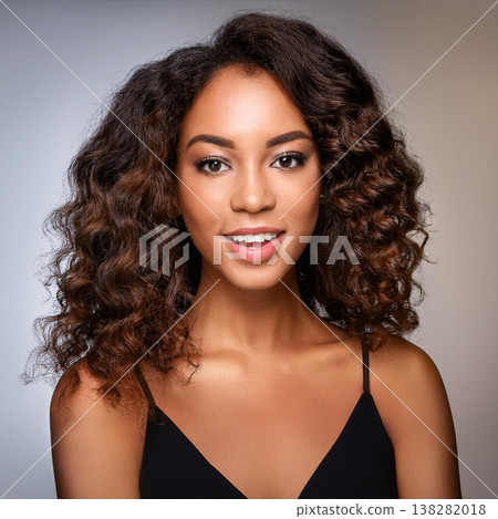 Stunning Portrait of Beautiful African Woman 138282018