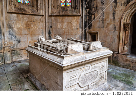 Tomb of King Duarte and Queen Leonor of Aragon at Batalha, Portu 138282031