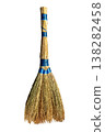 Handmade straw broom traditional cleaning tool eco friendly 138282458