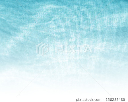 Background material: Light blue, roughly textured cotton with a gradient that fades from top to bottom. Horizontal. Other colors available. 138282480
