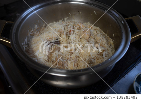 Delicious homemade biryani from Japan Delicious homemade biryani from Japan 138283492