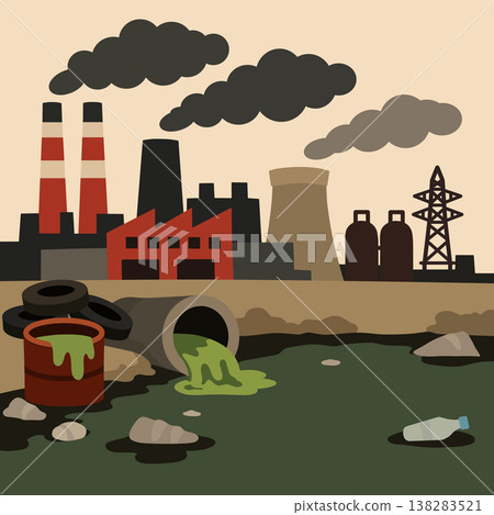 Image of environmental pollution 138283521