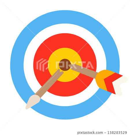 Target and Arrow Target and Arrow 138283529