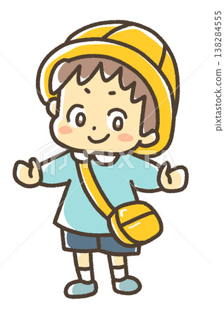 戴著幼稚園帽子的男孩(長大後) 戴著幼稚園帽子的男孩(長大後) 138284555