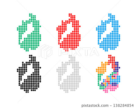 滋賀縣像素藝術地圖 - 圓點 - 01 138284854