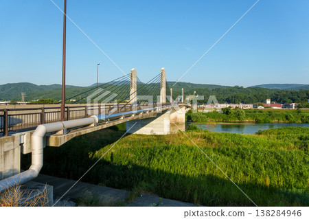 250731 Iiyama City Chuo Bridge 250731 Iiyama City Chuo Bridge 138284946