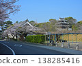Cherry blossoms at Nishio-shi Historical Park 138285416