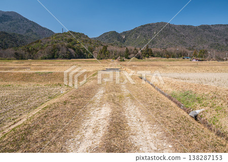 滋賀縣大津市北松市厚生地區的梯田 138287153