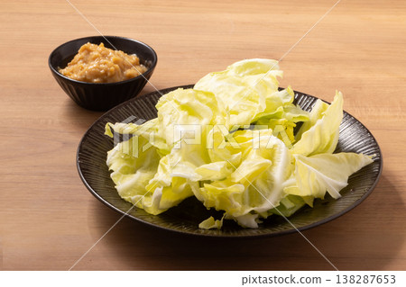 Spring cabbage 138287653