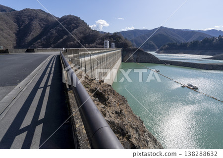 奧多摩湖:2026年春季乾旱 奧多摩湖:2026年春季乾旱 138288632