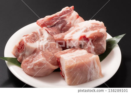 Japanese pork spare ribs Japanese pork spare ribs 138289101
