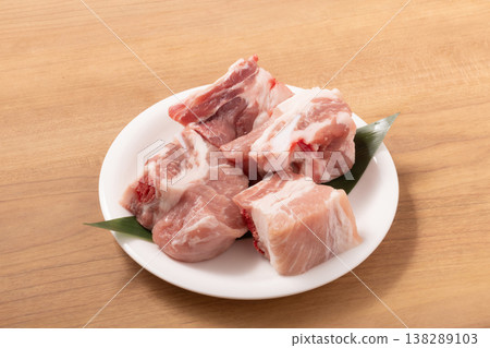 Japanese pork spare ribs Japanese pork spare ribs 138289103