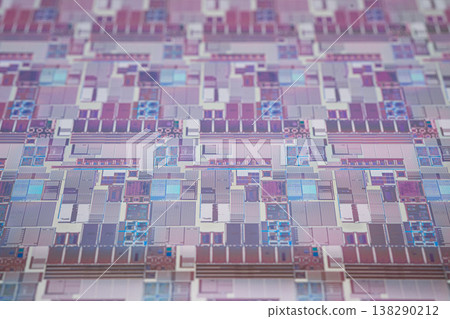 Silicon wafer for manufacturing semiconductor of integrated circuit. Silicon wafer for manufacturing semiconductor of integrated circuit. 138290212