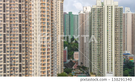 March 28 2026 HONG KONG Tall residential towers rising across Yau Tong 138291340